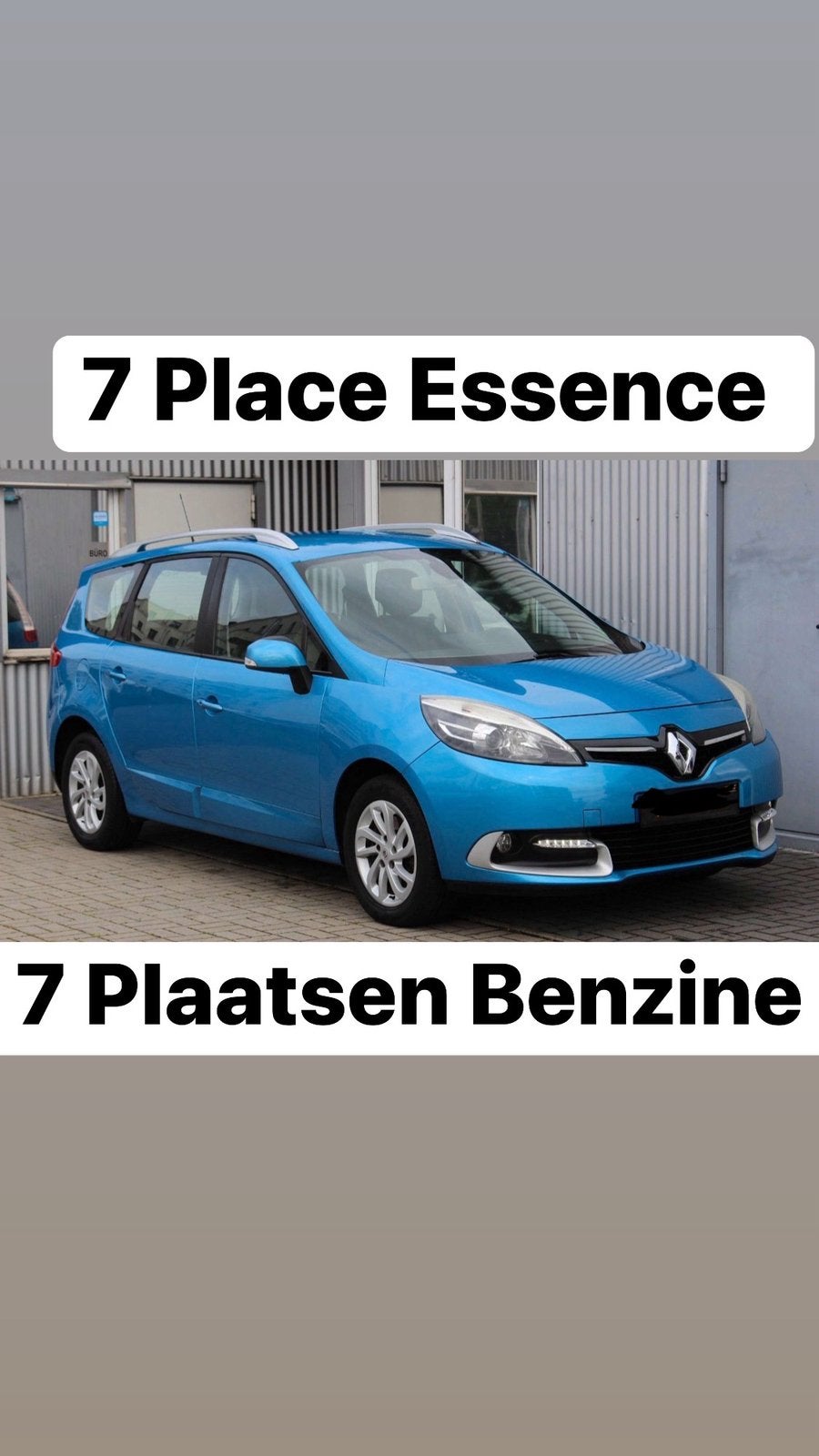 7-zits ESSENCE 1.2 benzine Turbo 2015 Renault Grand Scenic, Auto's, 7 zetels, Particulier, Grand Scenic, Te koop