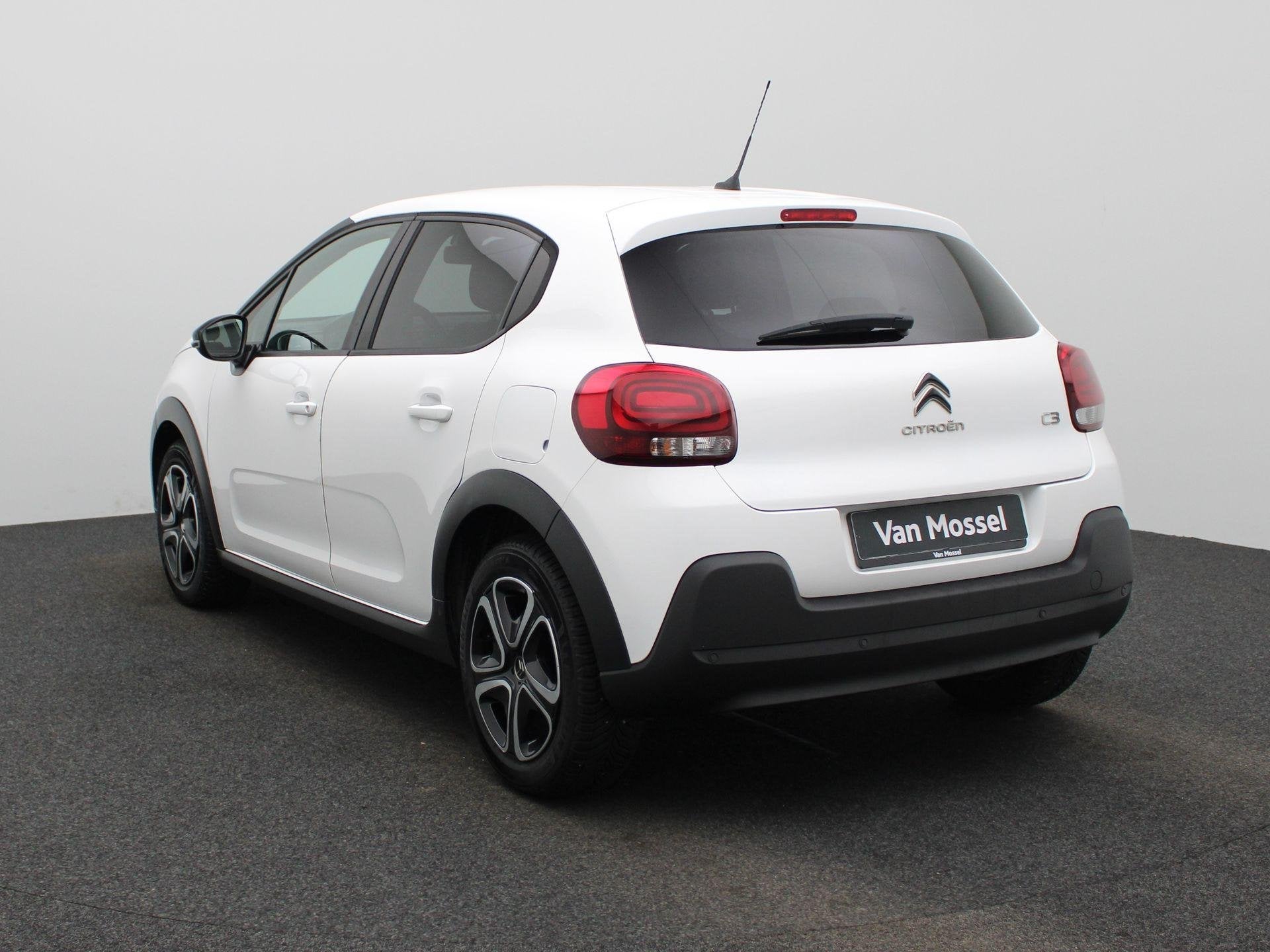 Citroën C3 1.2 PureTech 83 S&S MAN Feel, Auto's, Voorwielaandrijving, Gebruikt, Wit, 3 cilinders