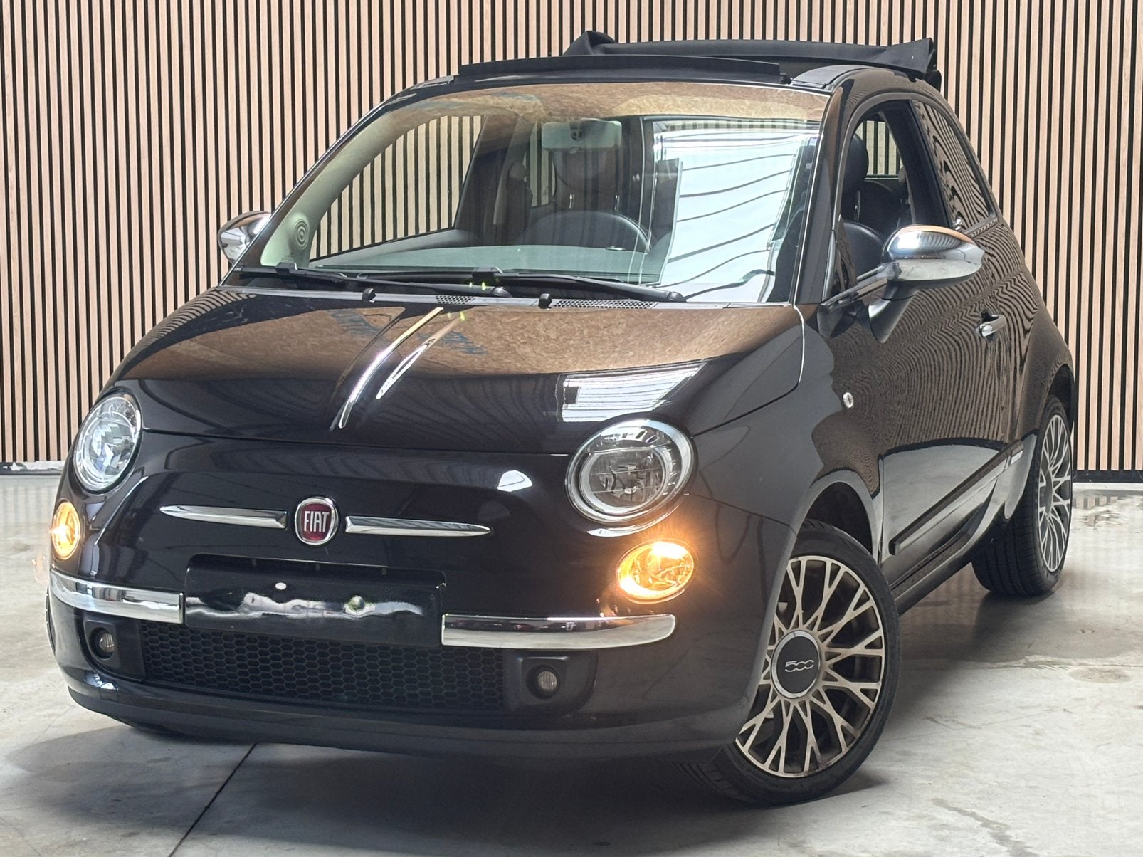 Fiat 500 cabrio 1.2 essence 1 an de garantie, Autos, Cuir, Achat, Euro 6, Entreprise