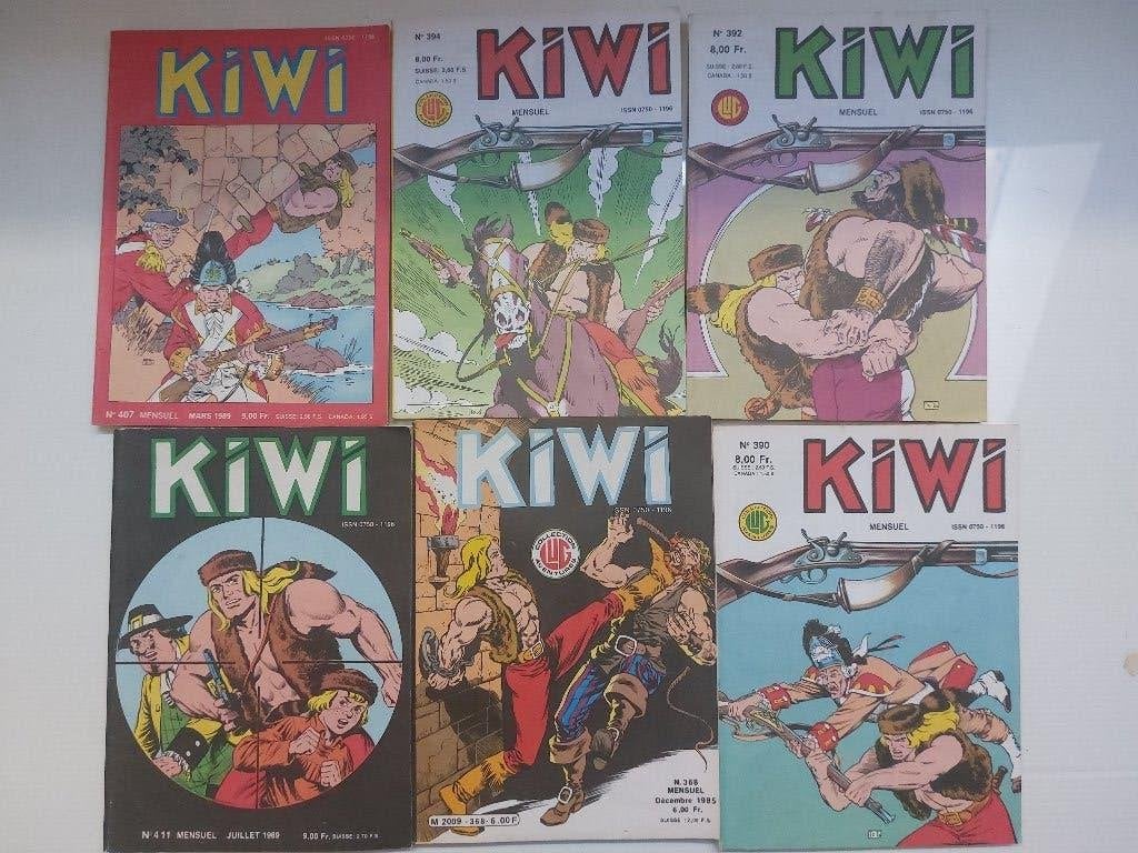 Set van 6 stuks kiwi, Boeken, Ophalen of Verzenden, Gelezen