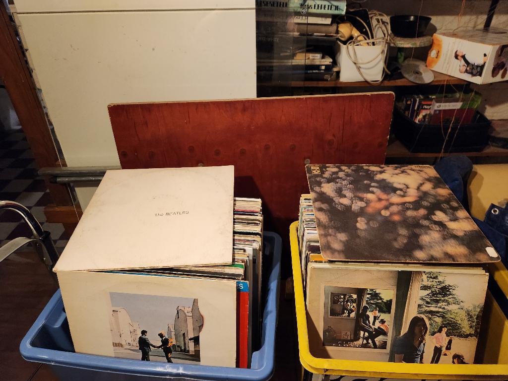 300 LPS POPROCKLOT THE BEATLES PINK FLOYD SUPERTRAMP, Cd's en Dvd's, Vinyl | Rock, Gebruikt, Poprock, 1970 - 1979, 12 inch, Ophalen