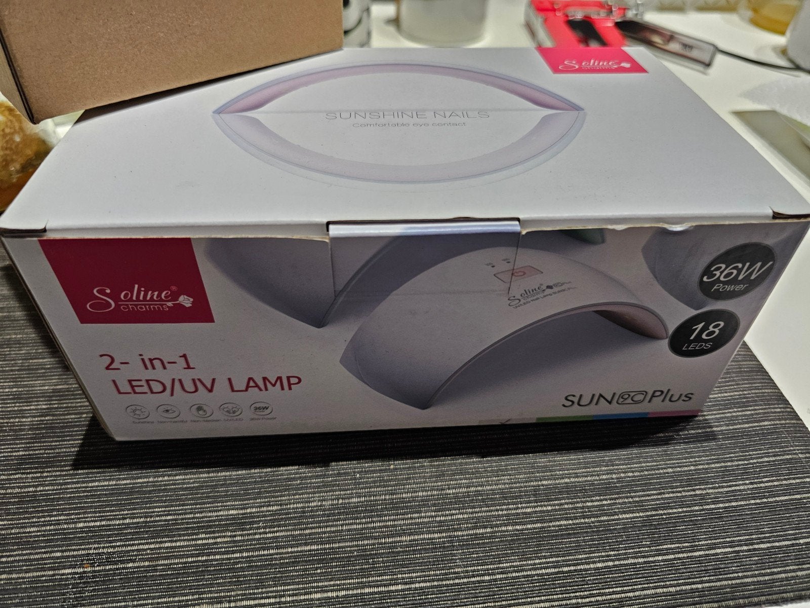 Led lamp 36w power 18 leds, Gebruikt, Wit, Ophalen of Verzenden, Accessoires