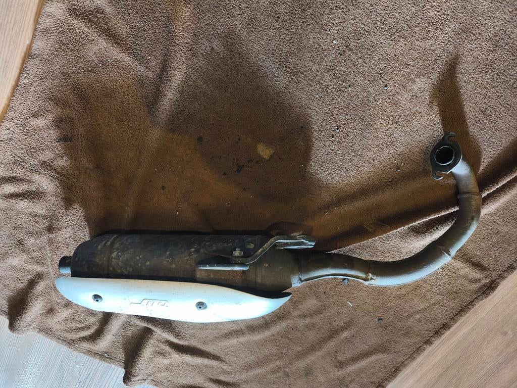 Pot d'échappement sym jet 4r 2 temps, Fietsen en Brommers