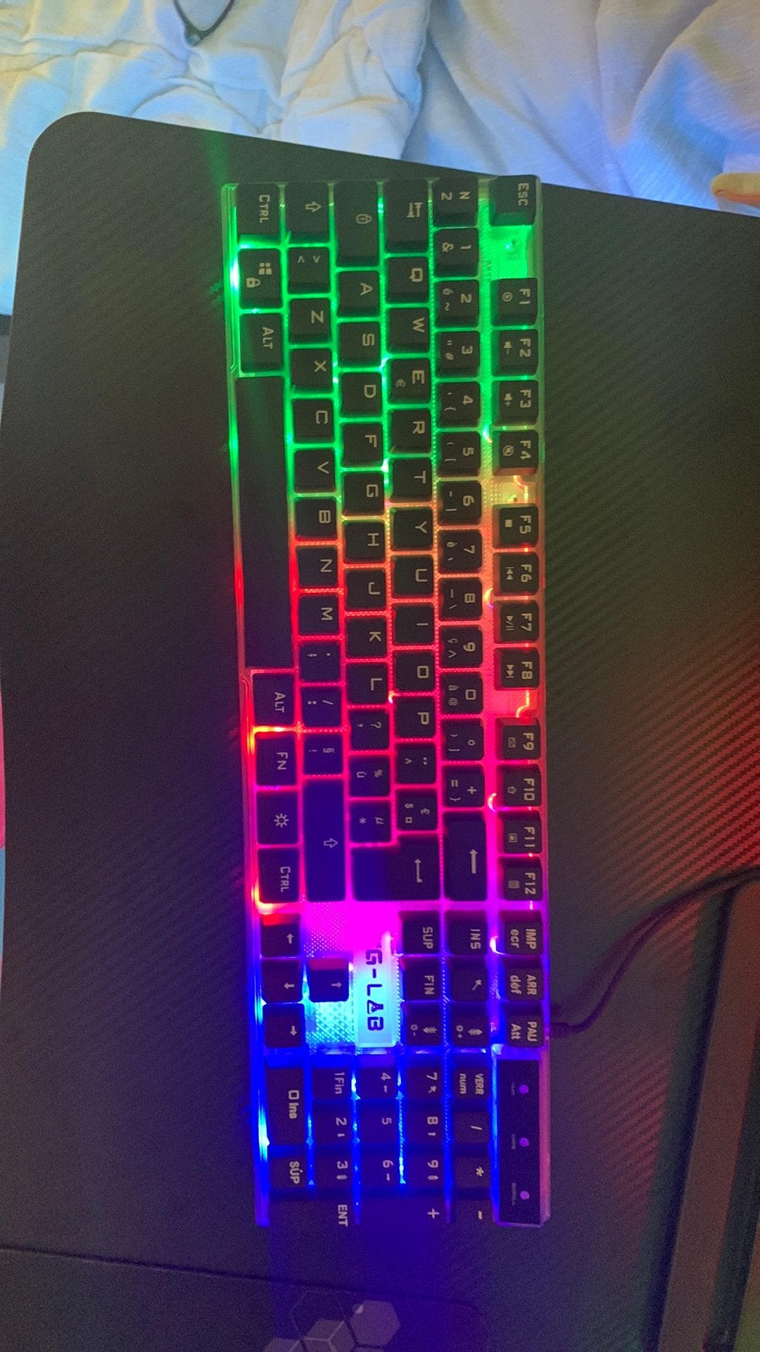 Clavier 100% G-LAB, Informatique & Logiciels, Claviers, Enlèvement, Comme neuf