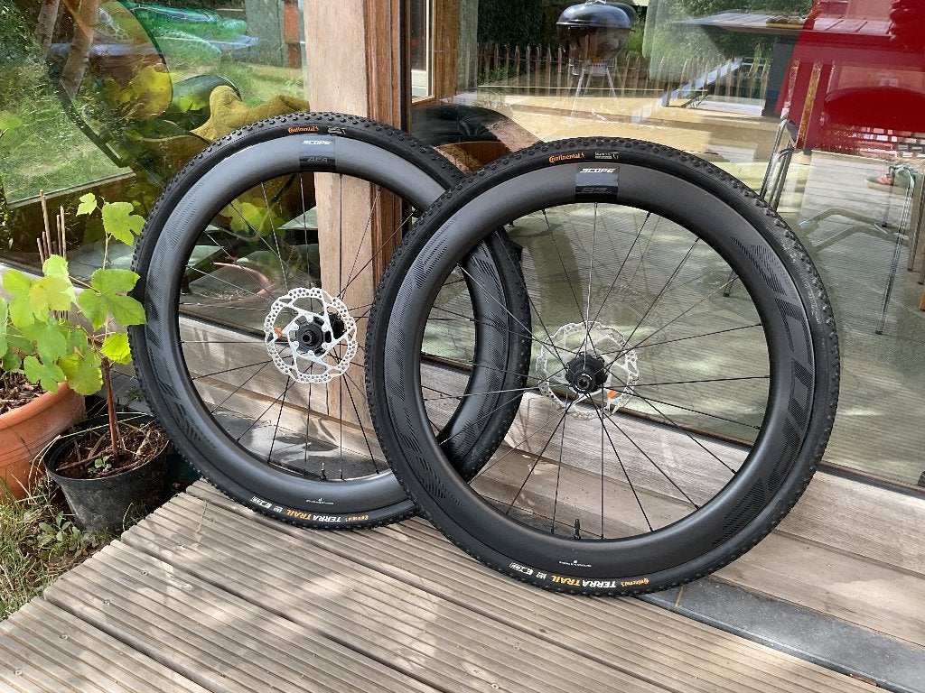 Scope R5A AEA Carbon Gravel en Race Wielset + Banden, Vélos & Vélomoteurs, Vélos Pièces, Enlèvement ou Envoi, Scope, Utilisé, Roue