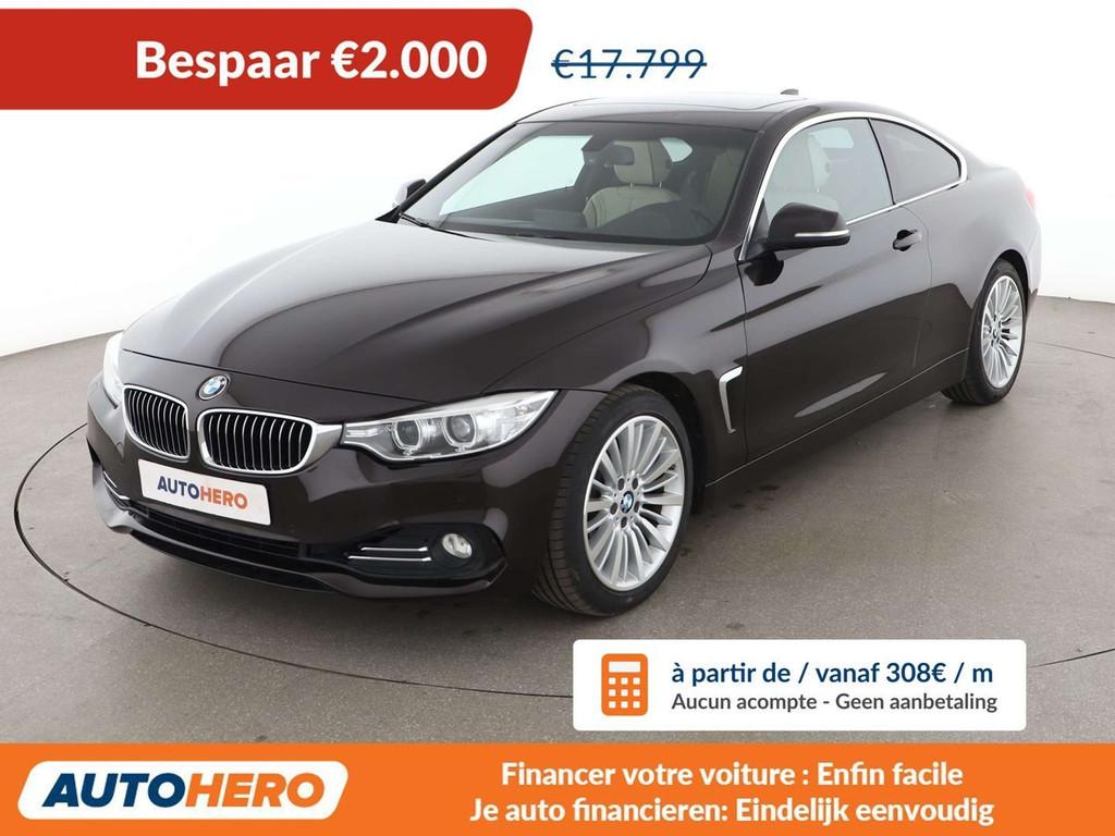 BMW 4 Serie 420 420i Luxury Line (bj 2016, automaat), Auto's, BMW, Automaat, Achterwielaandrijving, Bruin, 1570 kg