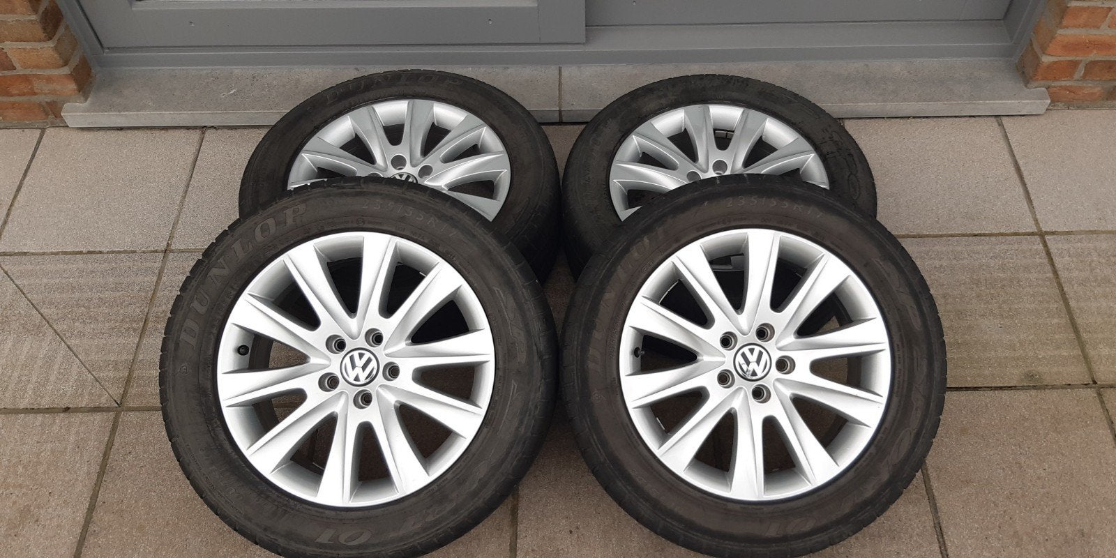 17” Originele Volkswagen "Los Angeles" Velgenset (5x112 / ET, Auto-onderdelen, Banden en Velgen, Banden en Velgen, 17 inch, Winterbanden