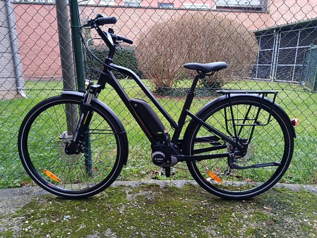 E-bike Moustache Nieuwstaat Bosch middenmotor, Ophalen of Verzenden, Zo goed als nieuw, 50 km per accu of meer, Moustache