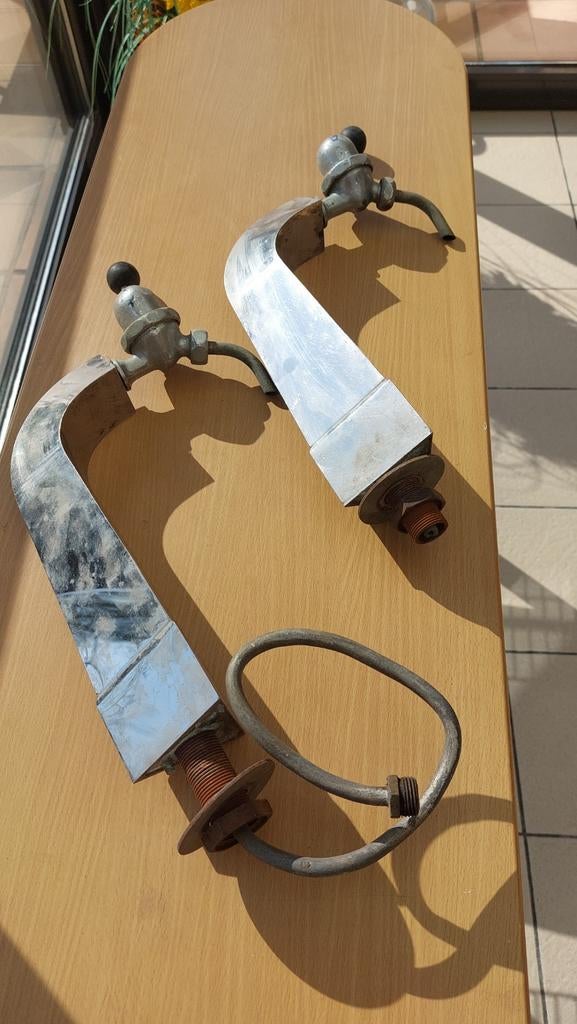 Robinet en cuivre et nickelé de 2 po, Maison & Meubles, Enlèvement