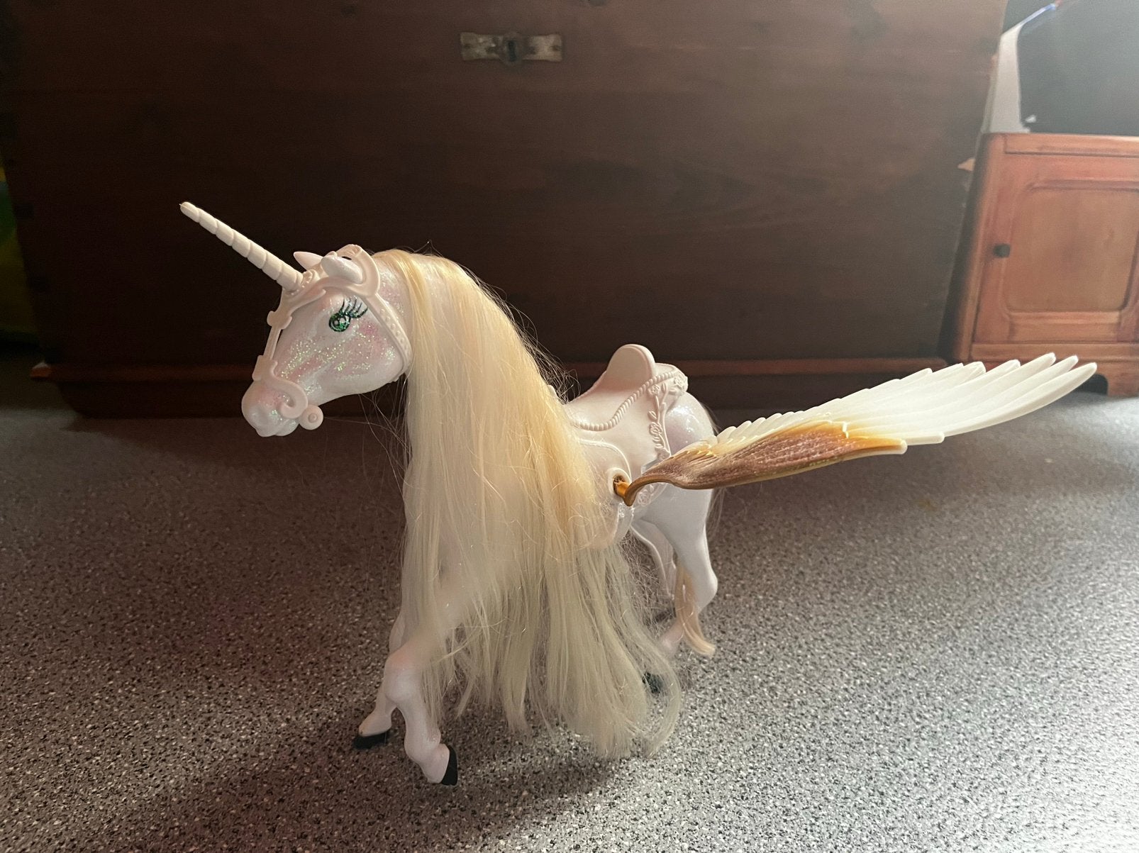 Glitter unicorn, Verzamelen, Ophalen, Gebruikt