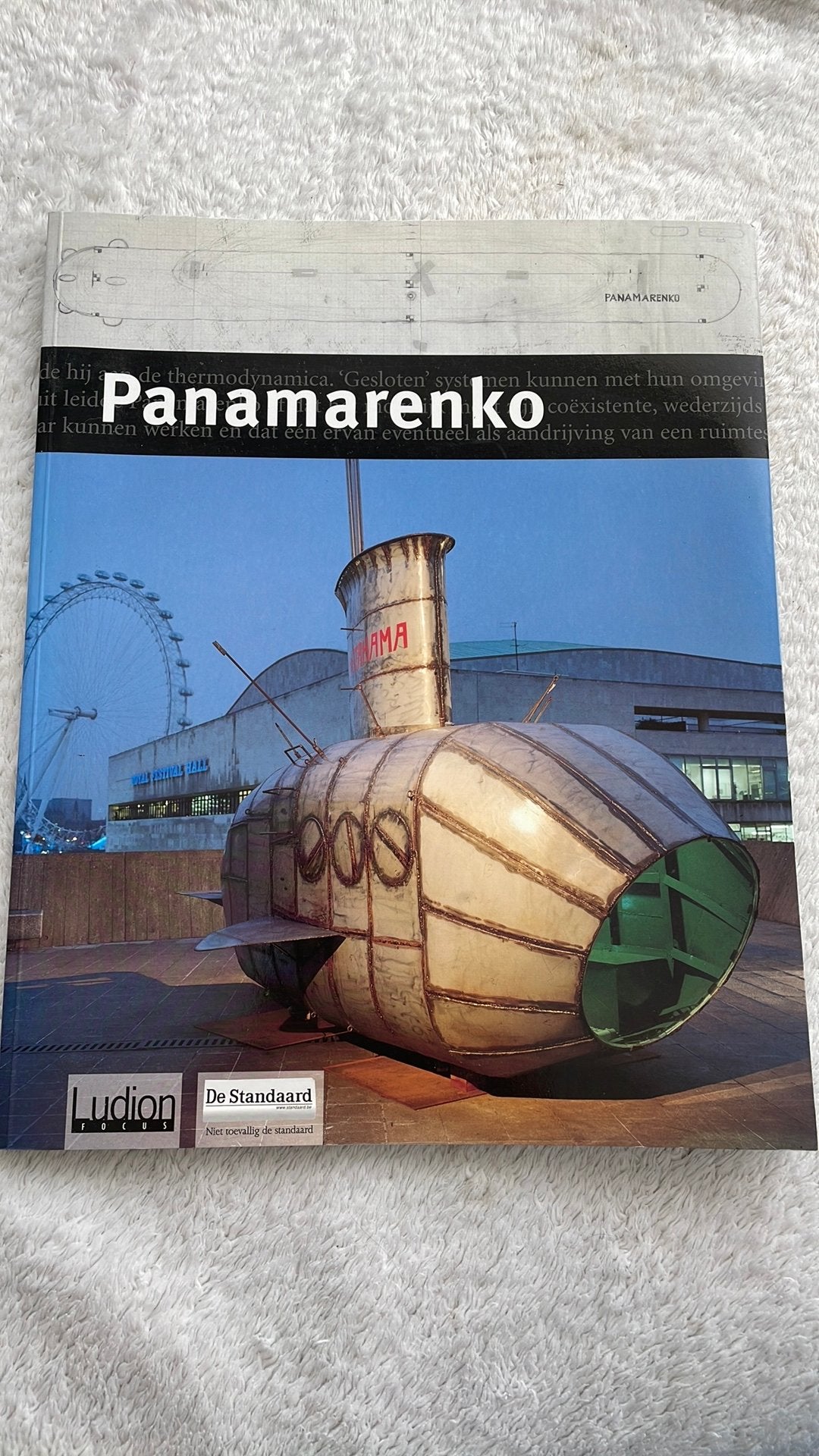Boek Panamarenko uitgeverij Ludion, Boeken, Ophalen of Verzenden, Zo goed als nieuw
