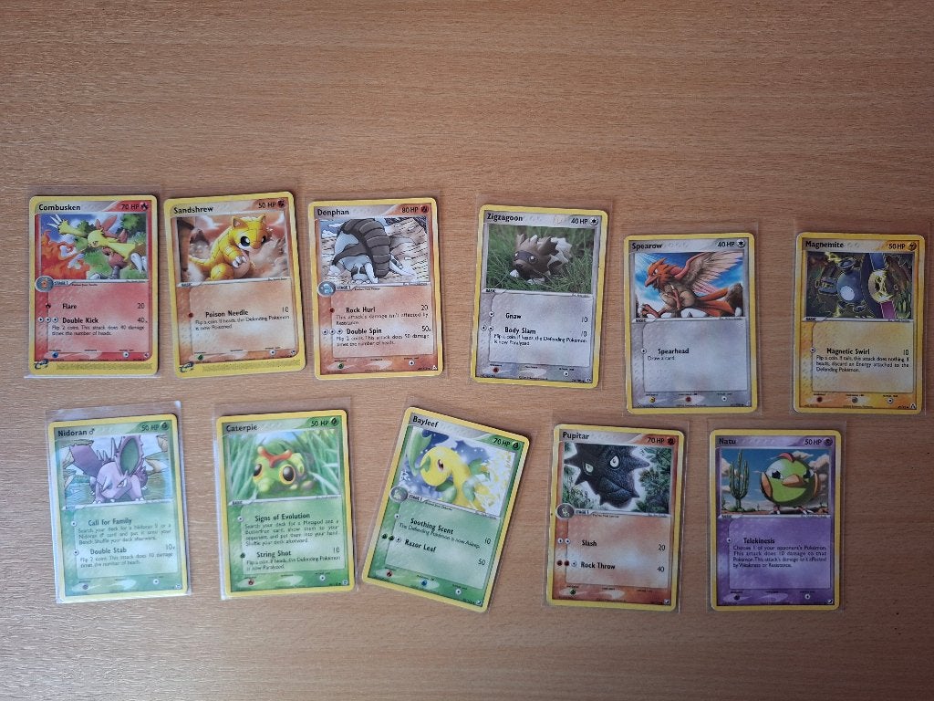 Pokémon collectie - Deel 9 (Vintage rare/common), Ophalen of Verzenden, Zo goed als nieuw, Meerdere kaarten
