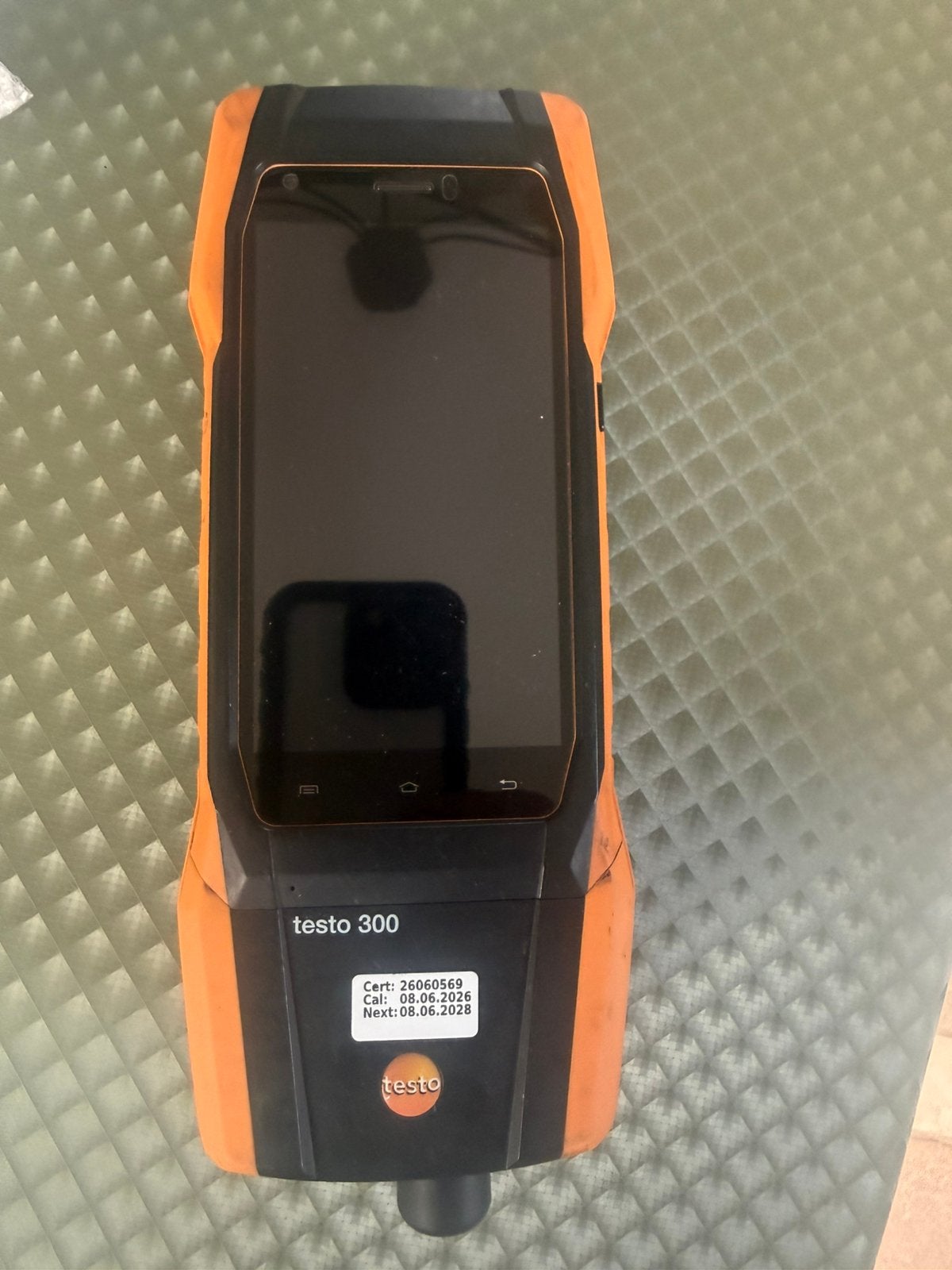 Testo 300, Ophalen, Zo goed als nieuw