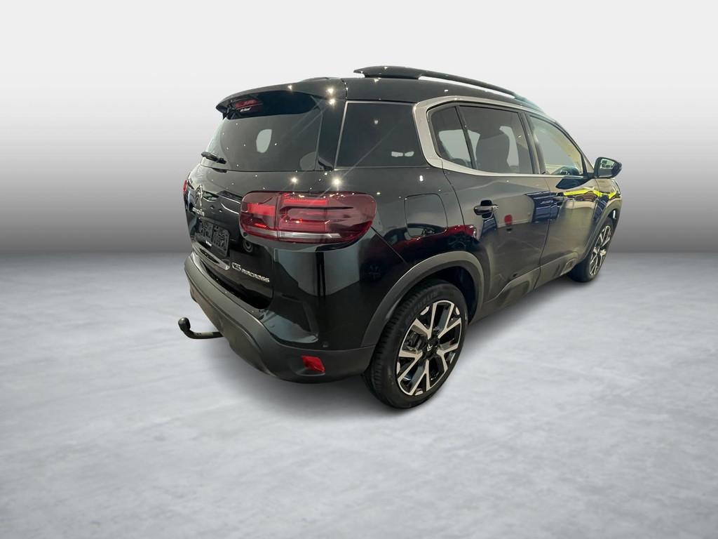 Citroën C5 Aircross 1.2 PureTech 130 S&S EAT8 Feel, Stof, Gebruikt, Zwart, 5 zetels