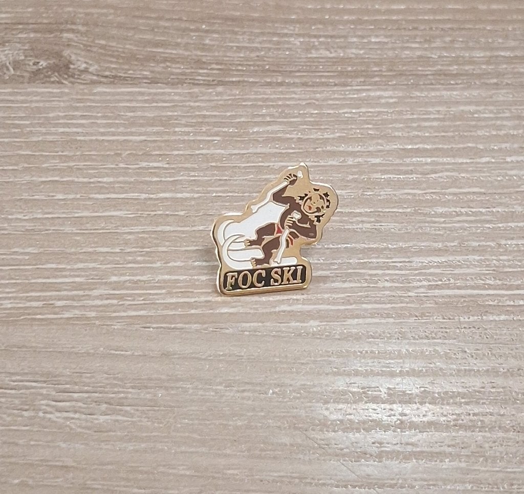 PIN - FOC SKI, Collections, Envoi, Utilisé, Sport, Insigne ou Pin's