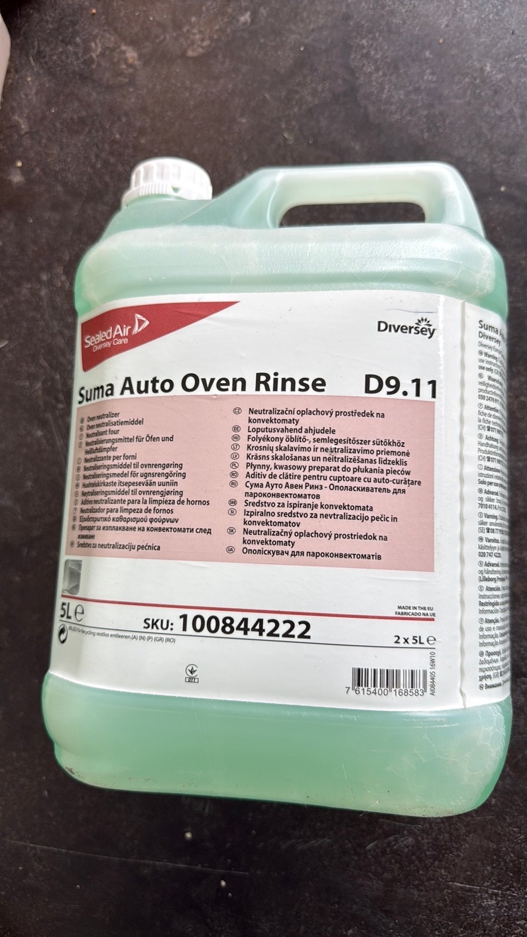 Nouvelle bouteille de rinçage automatique pour four Suma 5 l, Articles professionnels, Enlèvement ou Envoi, Neuf, dans son emballage