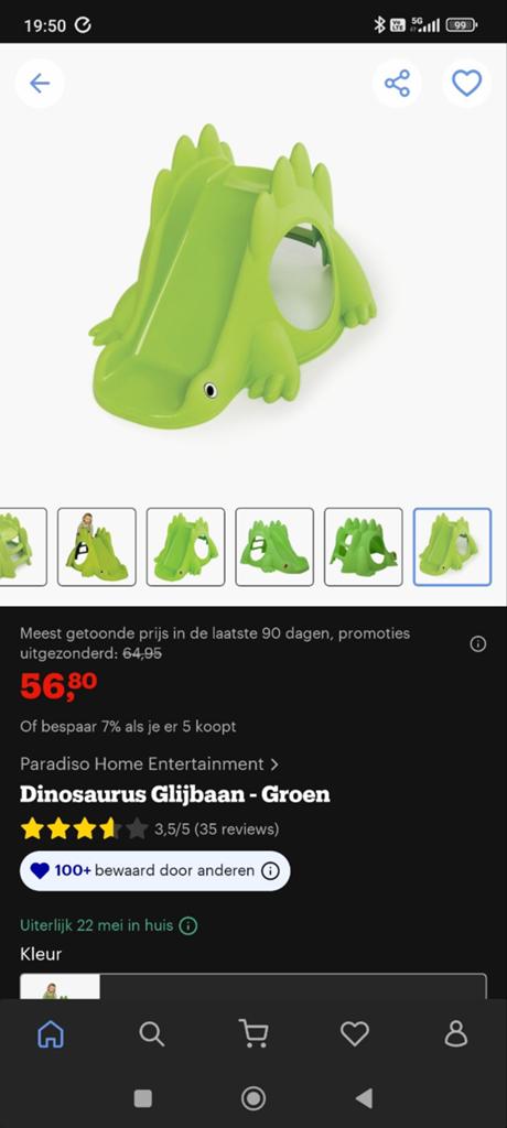 Glijbaan dinosaurus, Kinderen en Baby's, Ophalen