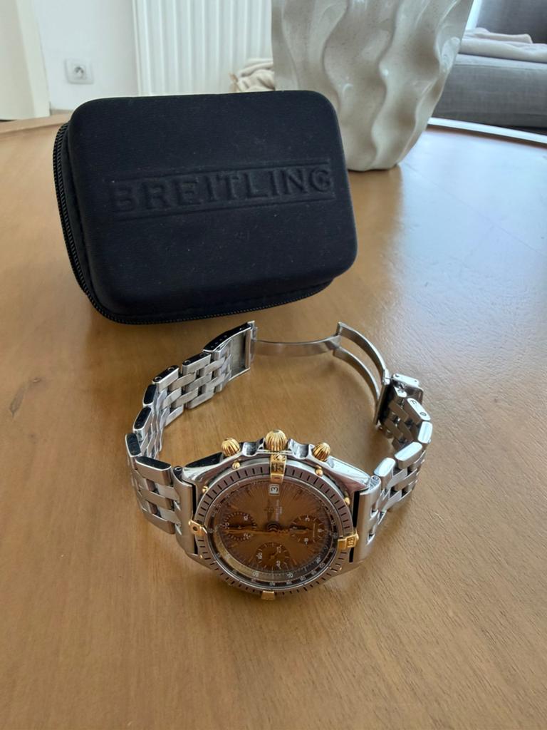Breitling, Handtassen en Accessoires, Horloges | Dames, Ophalen, Zo goed als nieuw