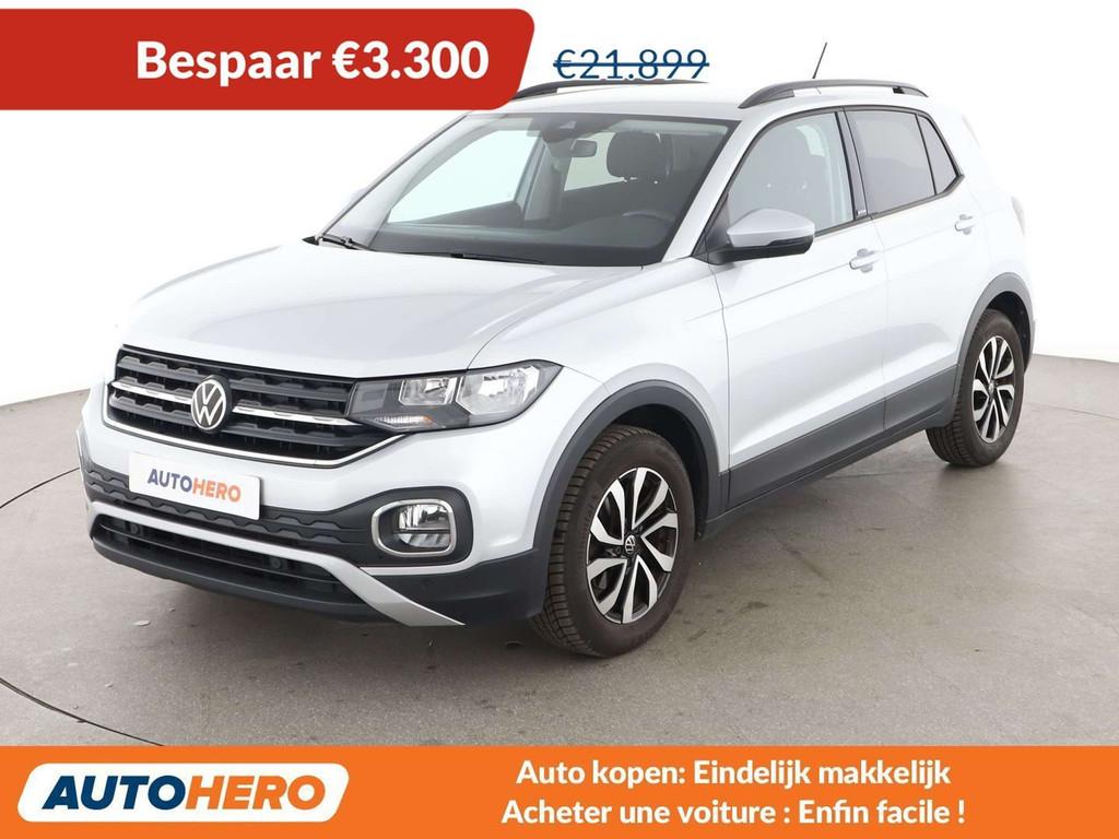 Volkswagen T-Cross 1.0 TSI Active (bj 2022, automaat), Auto's, Volkswagen, Gebruikt, 1290 kg, 5 zetels, 5 deurs
