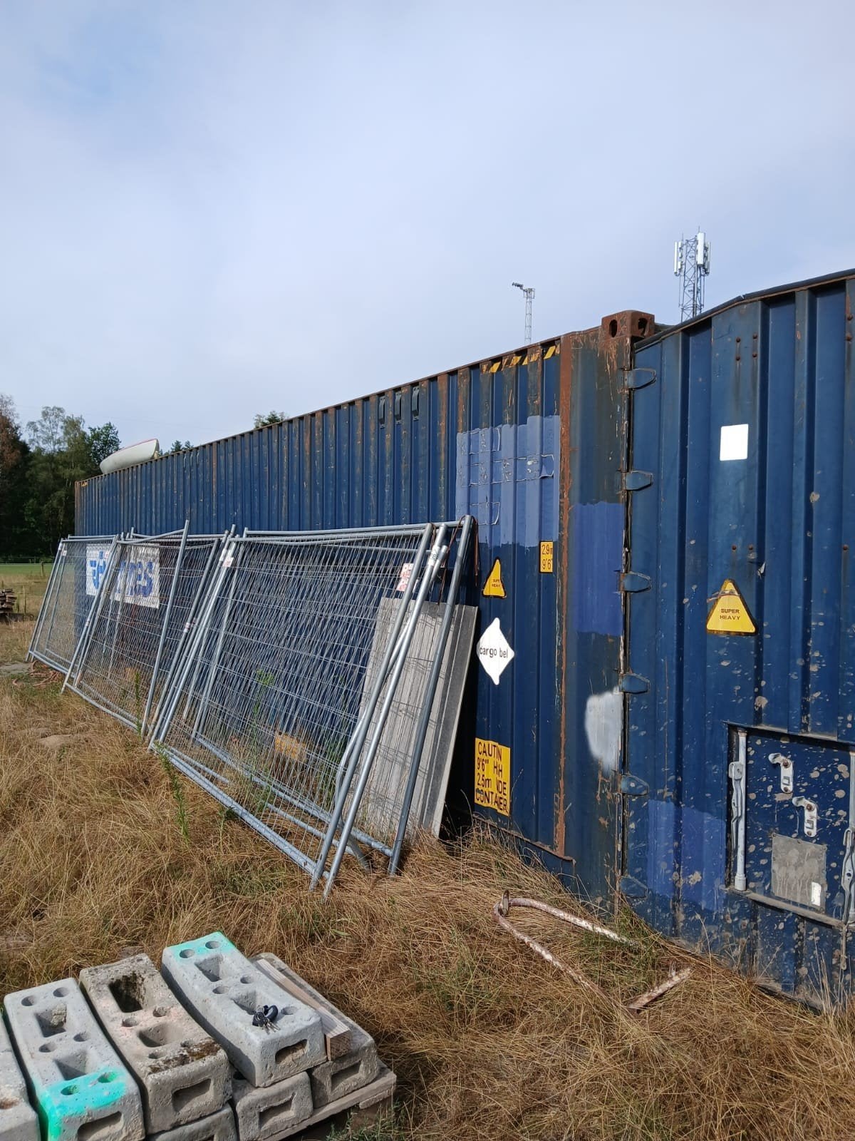 zee container 40ft, Enlèvement