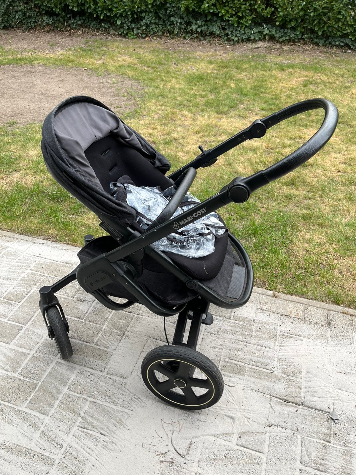 Buggy te koop: volledige set, Ophalen, Zo goed als nieuw, Maxi-Cosi, Met autostoeltje