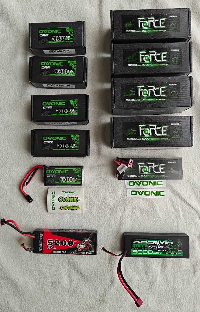 Batteries RC Li-po NEW, Enlèvement ou Envoi, Neuf, Électro