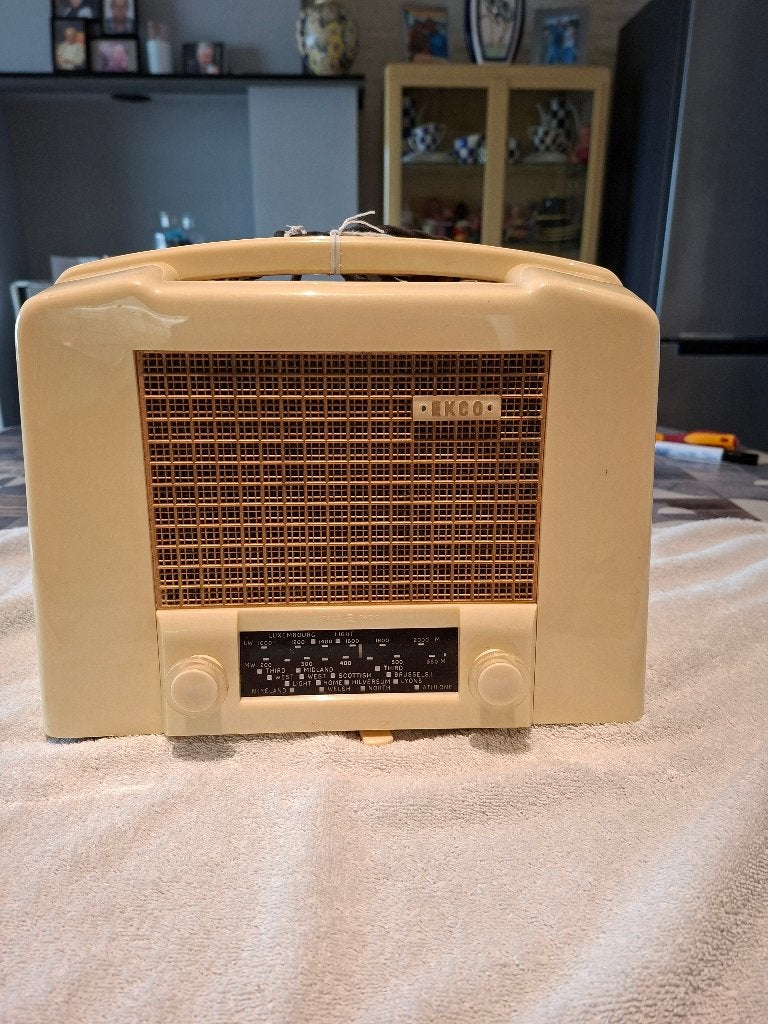 Radio Ekco, Enlèvement, Utilisé, Radio