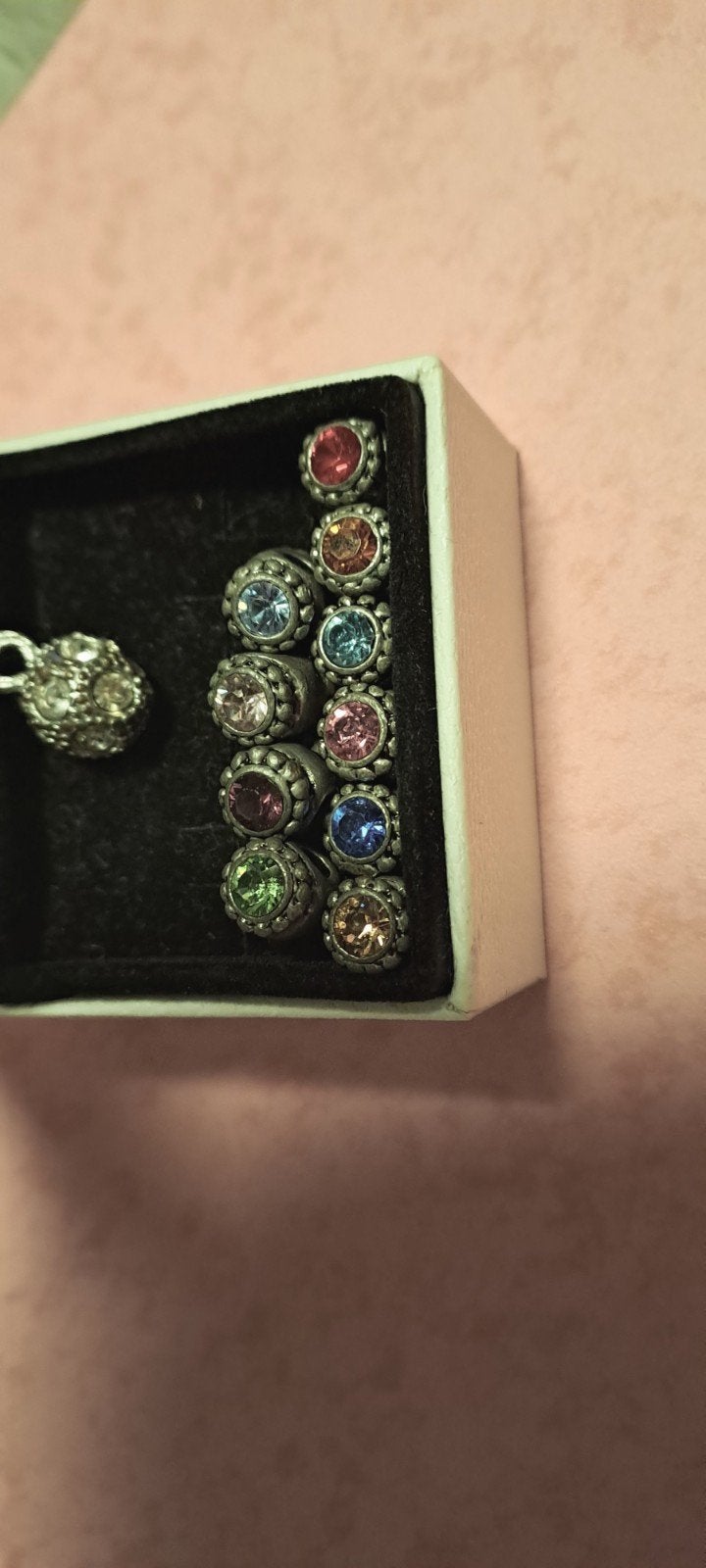 complete set van 11 originele zilveren Pandora bedels ., Enlèvement ou Envoi, Comme neuf, Argent, Pandora