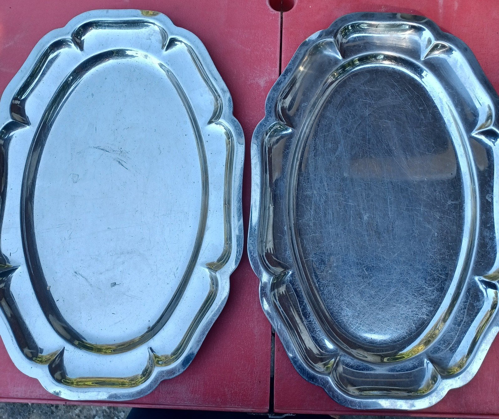 plats inox  de qualité, Ophalen