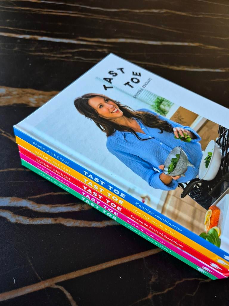 5x Sandra Bekkari Tast Toe, Boeken, Ophalen of Verzenden, Nieuw