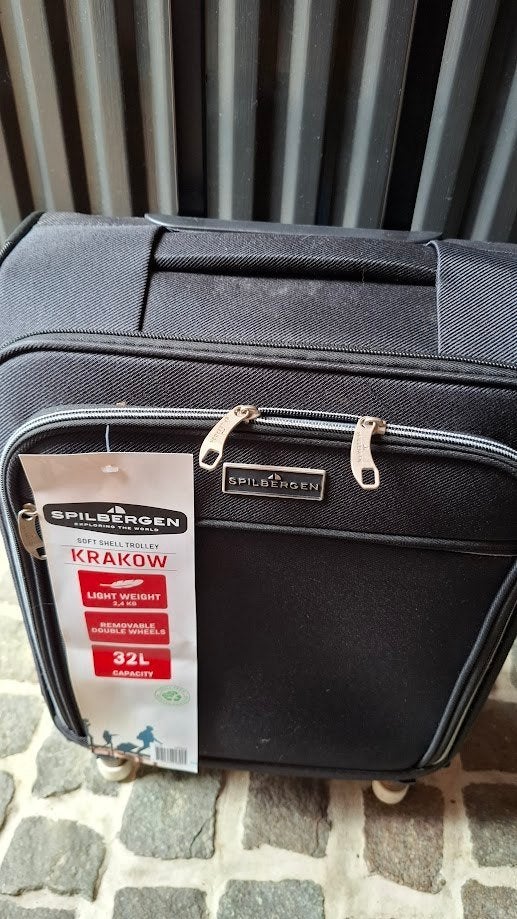 Coque souple du bagage à main Trolley neuf |Spilbergen, Neuf, 35 à 45 cm, Enlèvement ou Envoi, Plastique souple