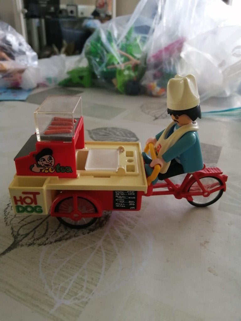 PLAYMOBIL kebabverkoper, Enlèvement ou Envoi, Comme neuf, Pièces détachées, Autres types