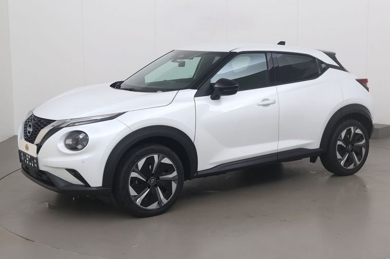 Nissan Juke 1.0 dig-t n-connecta 114 AT, Auto's, Automaat, Gebruikt, Wit, Bedrijf