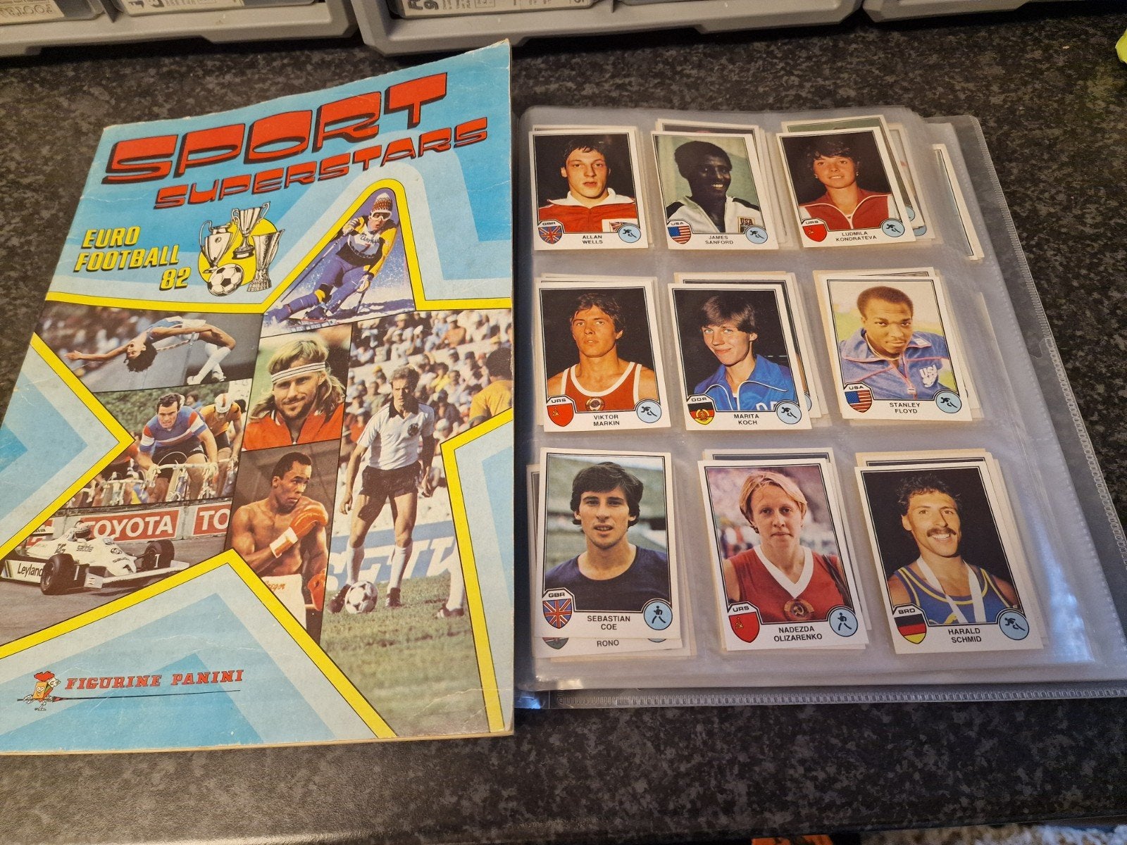 Panini Euro Football 82 SUPER STARS COMPLET, Collections, Enlèvement ou Envoi