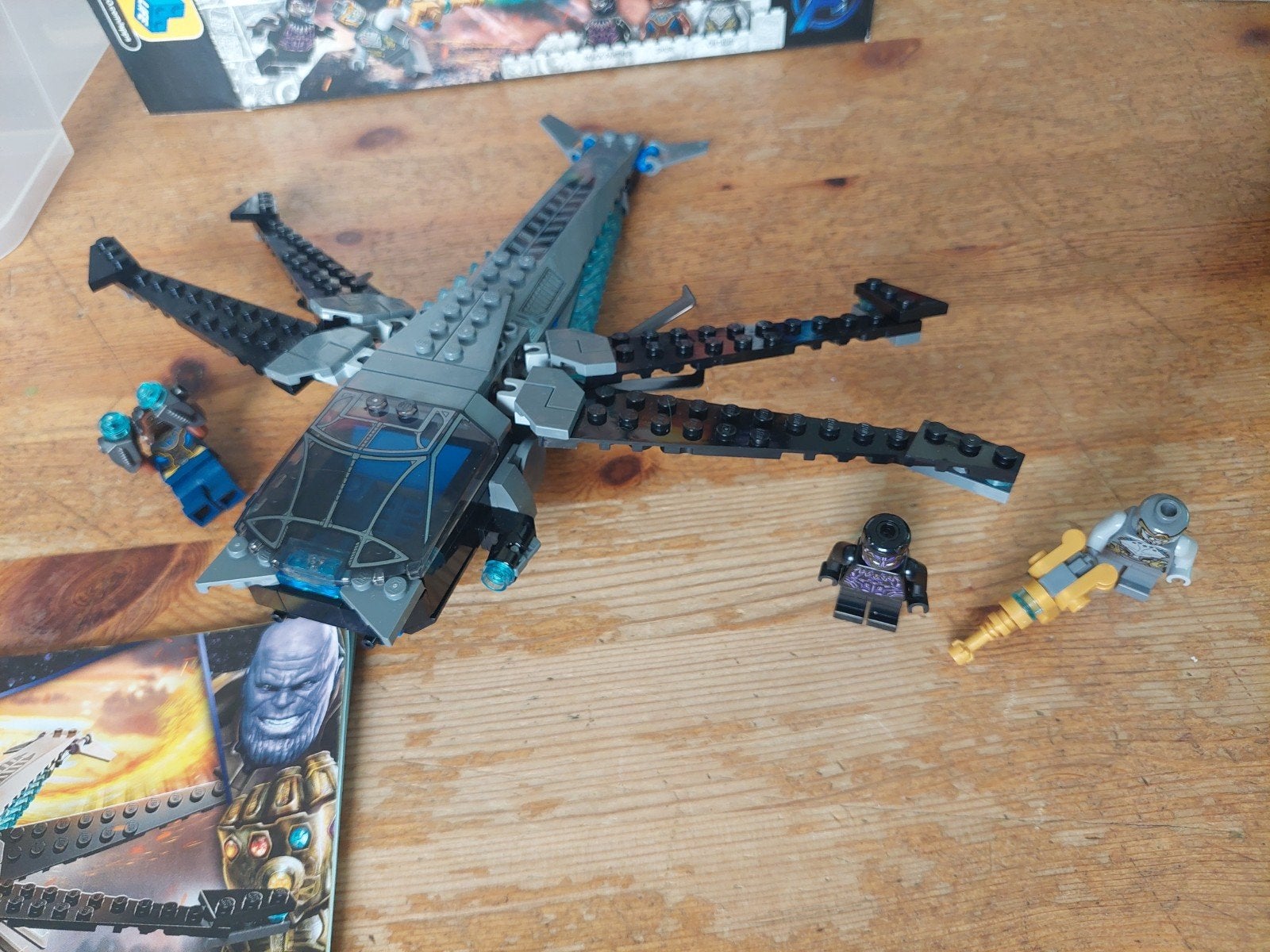 lego marvel black panther dragon flyer 76186, Marvel, Lego, Ensemble complet, Enlèvement