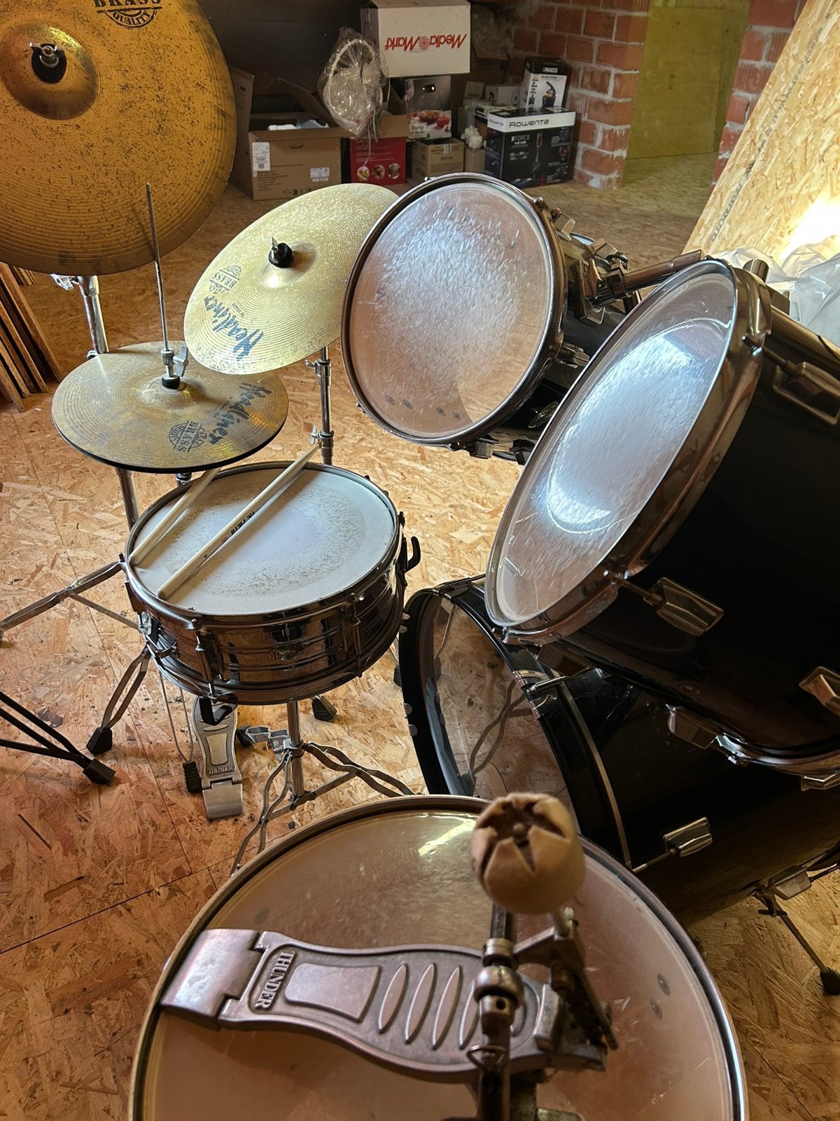 drumstel, Muziek en Instrumenten, Ophalen, Gebruikt