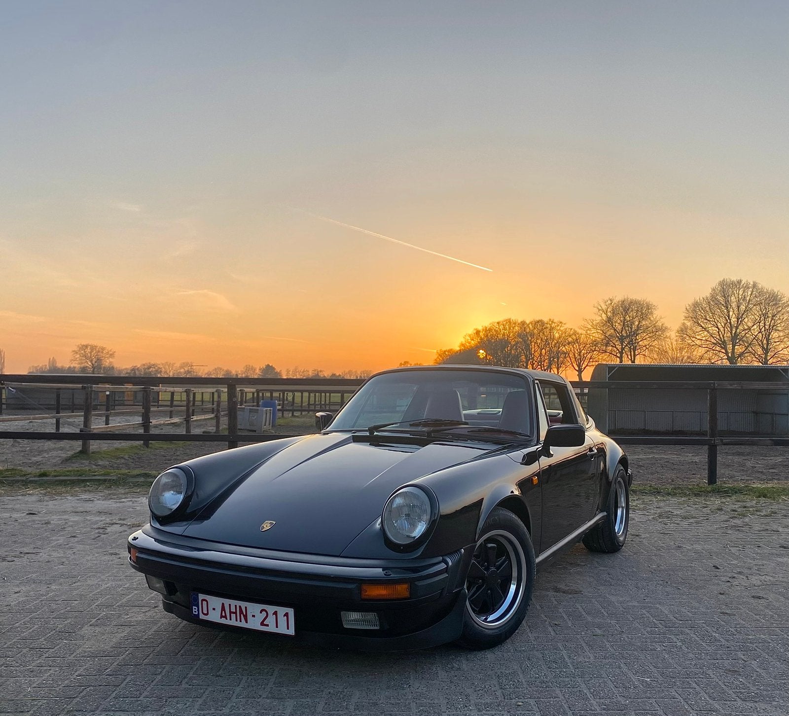 Porsche 911 3.2 G50, Auto's, Bluetooth, Zwart, Leder, Overige kleuren