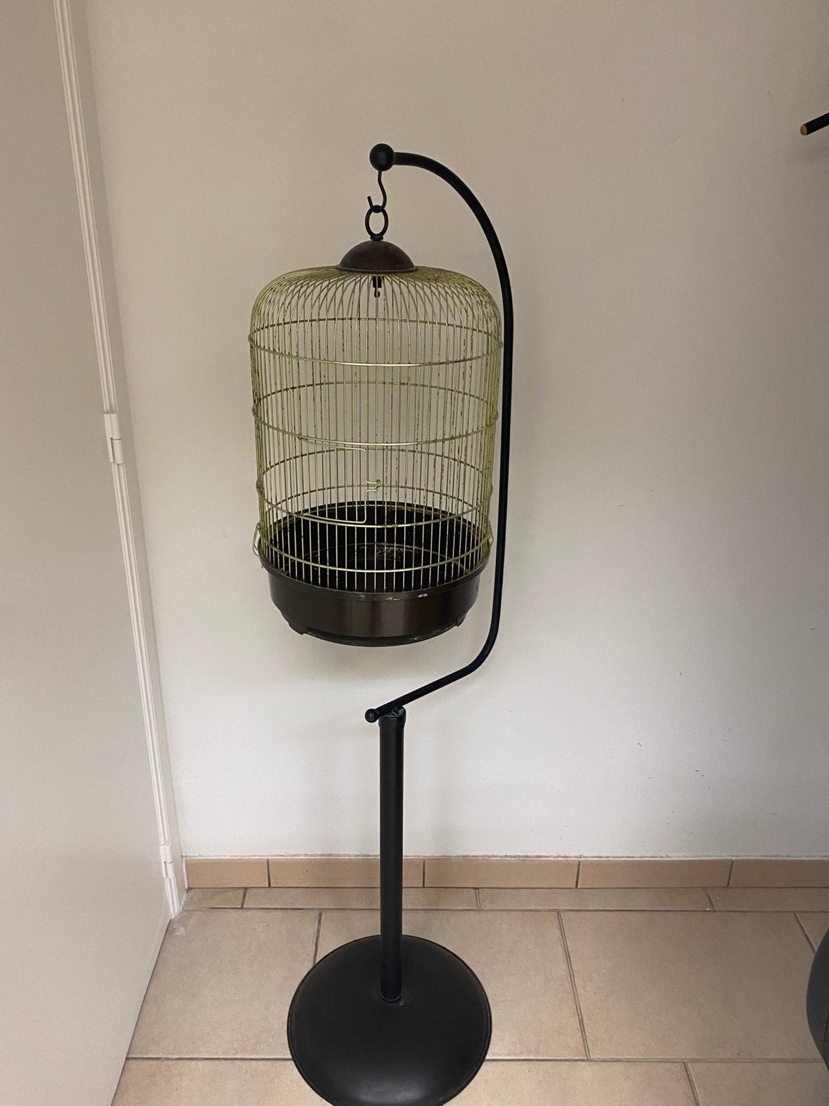 Metalsn vogelkooi, Dieren en Toebehoren, Ophalen, Gebruikt, Metaal, Vogelkooi