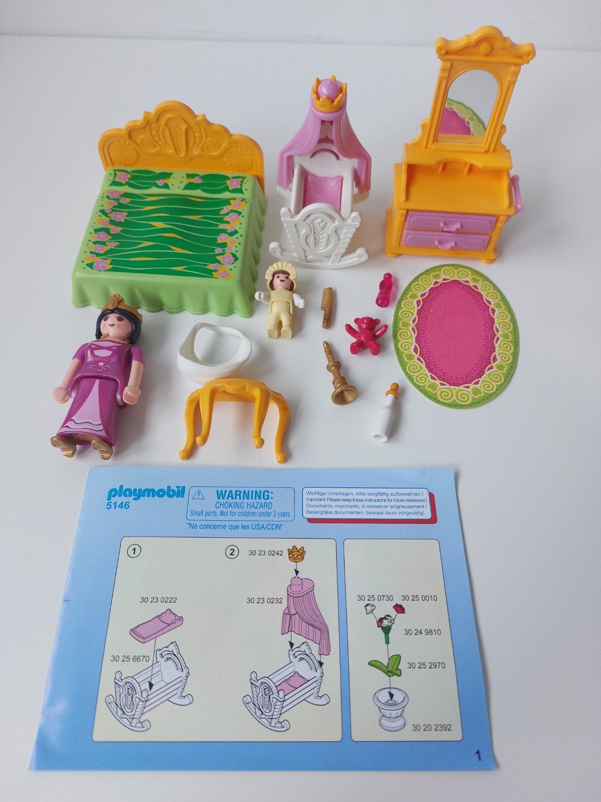 playmobil mama en baby, Kinderen en Baby's, Ophalen, Gebruikt, Kasteel/Fort, Princess