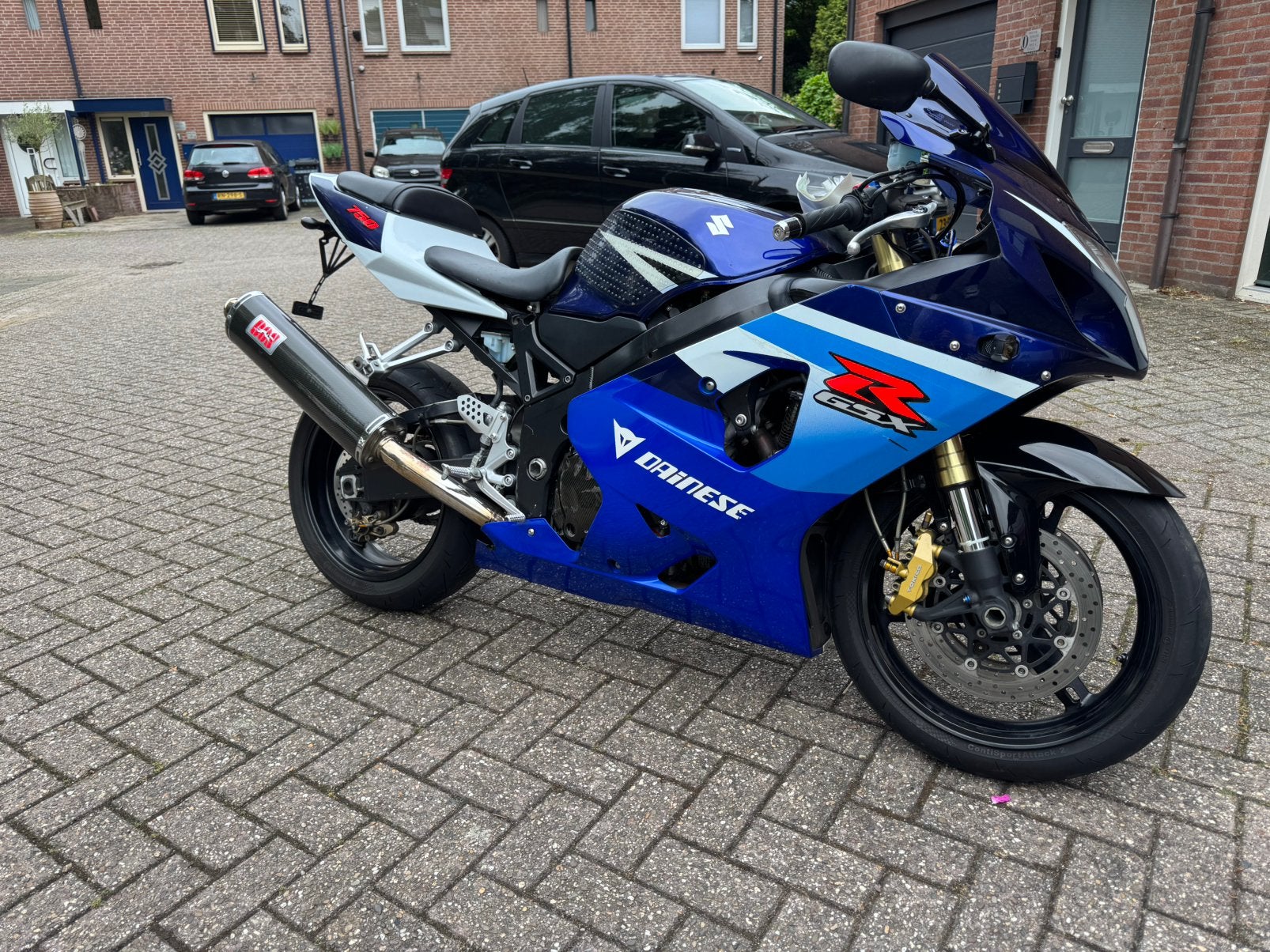 Suzuki GSX-R 750 K4 K5, Motos, Permis Moto A, 750 cm³, Plus de 35 kW, Échappement sport