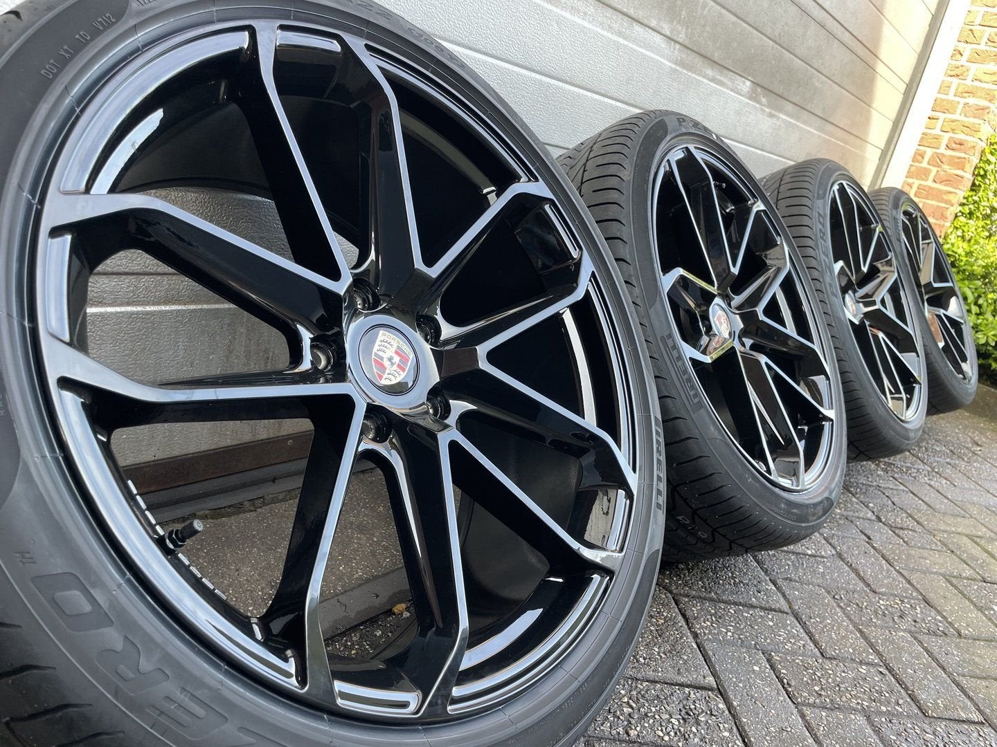 22 inch Porsche Cayenne S 9Y E-Hybrid Turbo GTS Coupe velgen, Neuf, Pneus et Jantes, 285 mm, Véhicule de tourisme