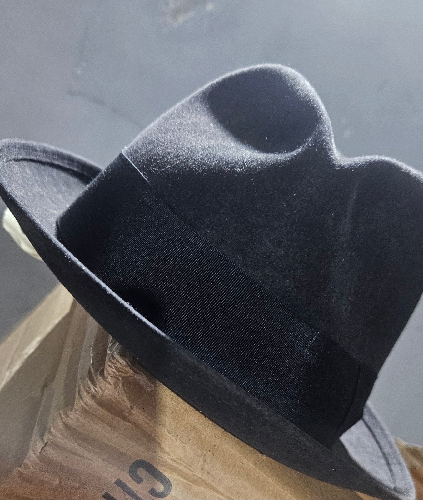 chapeau en feutre vintage, Enlèvement, Chapeau
