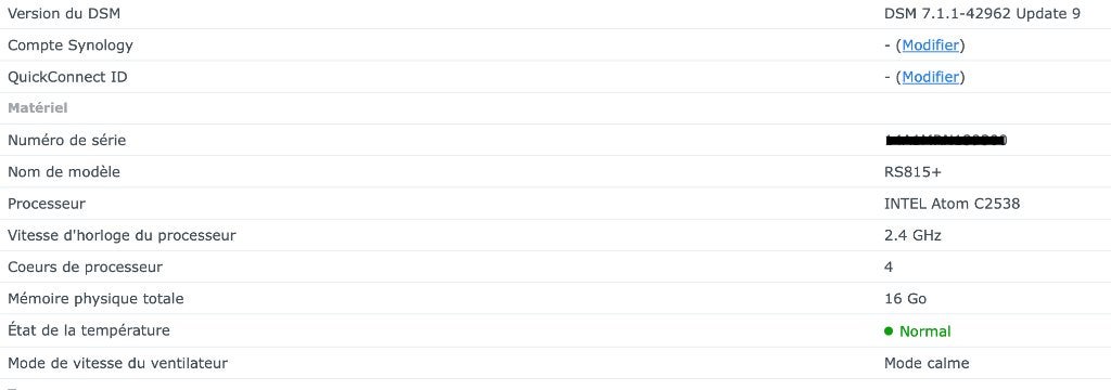 Synology RS815+ 16gb RAM, Computers en Software, NAS, Ophalen, Gebruikt