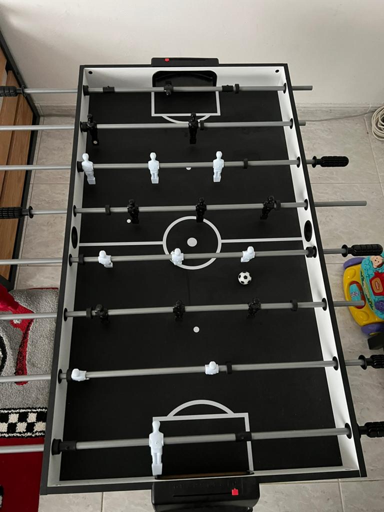 5 in 1 spel tafel, Ophalen