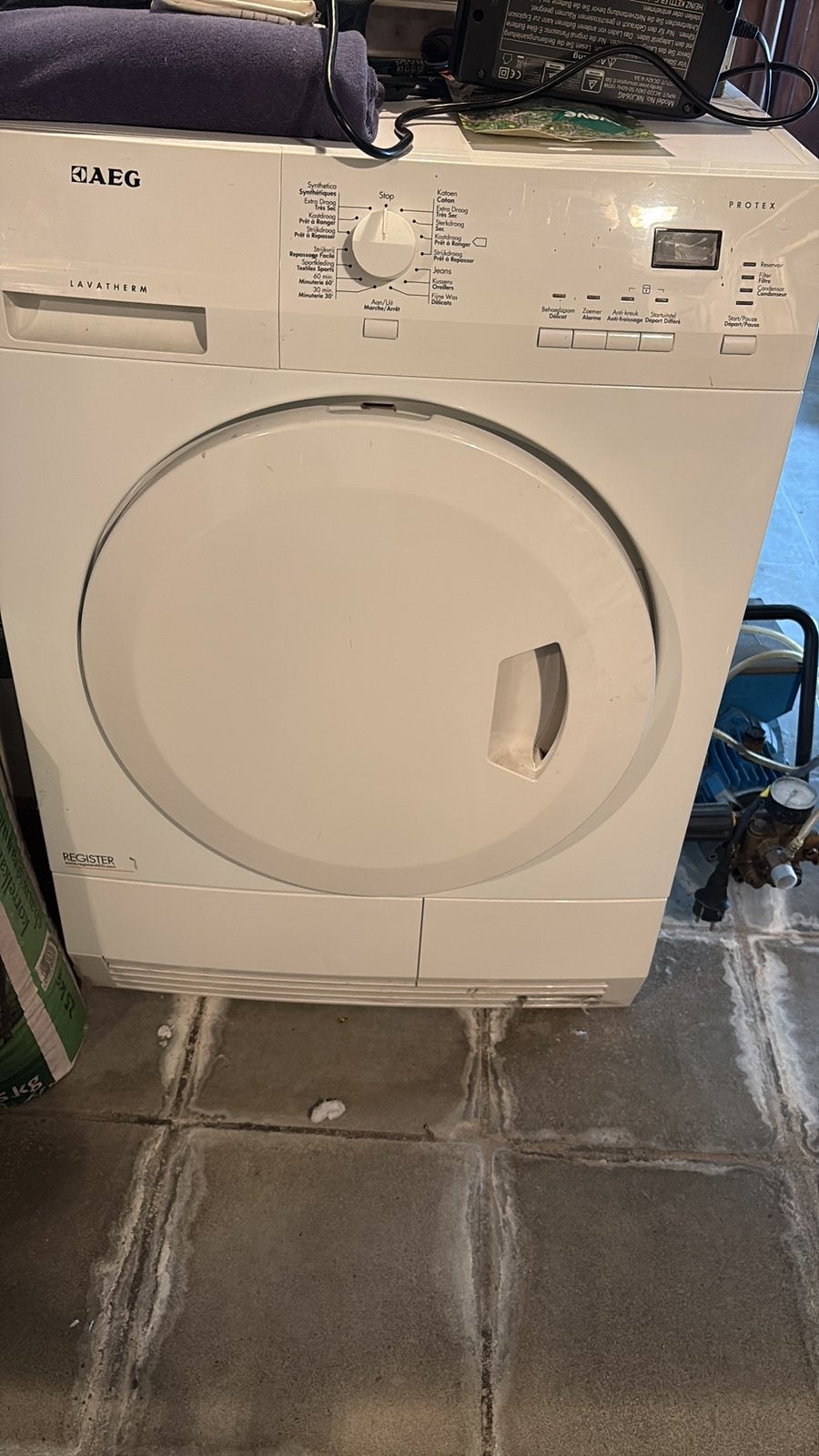 Sèche linge AEG, Enlèvement, Comme neuf, À condensation