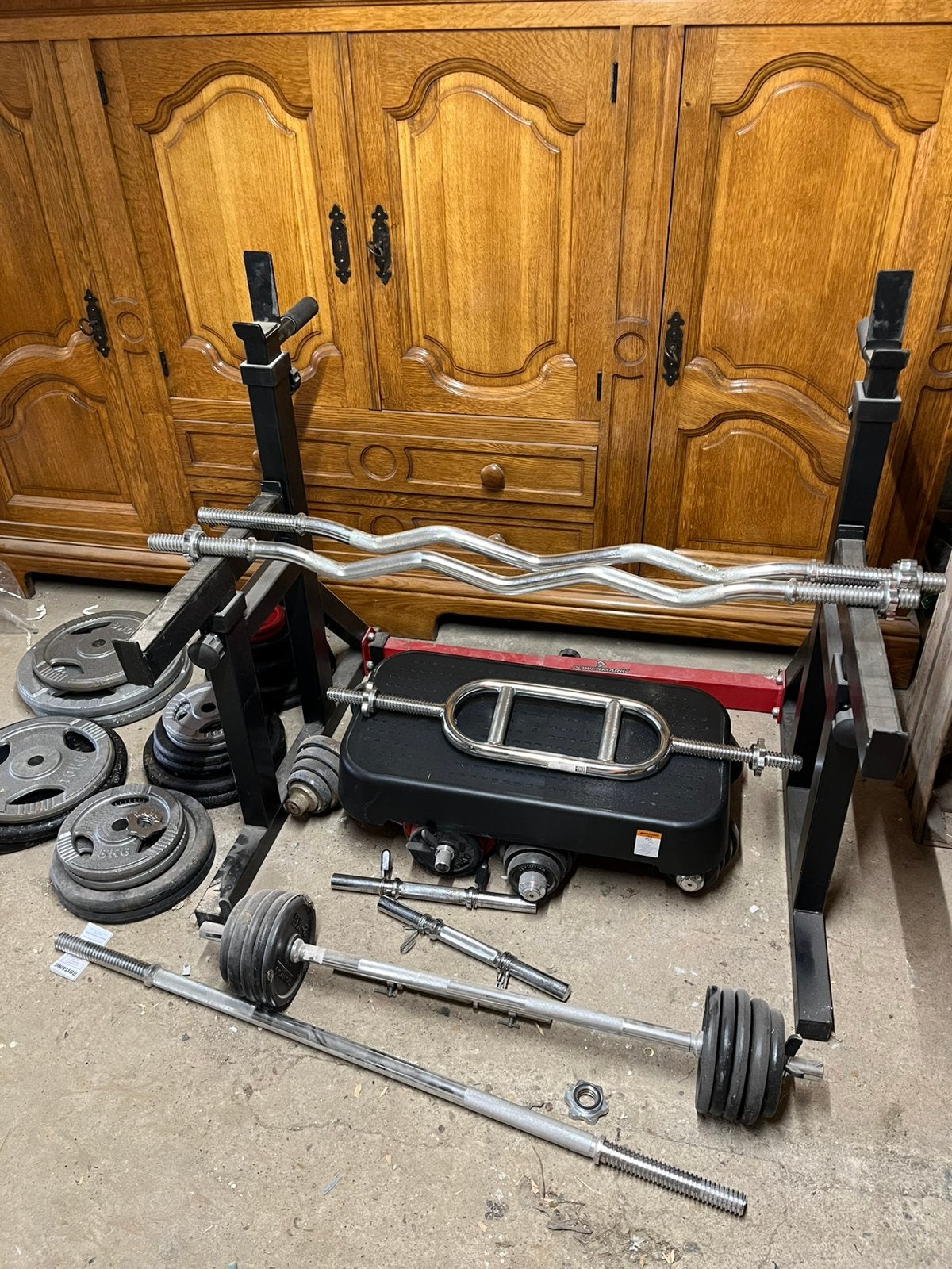 Diverse spullen, Sport en Fitness, Ophalen, Zo goed als nieuw, Benen, Dumbbell