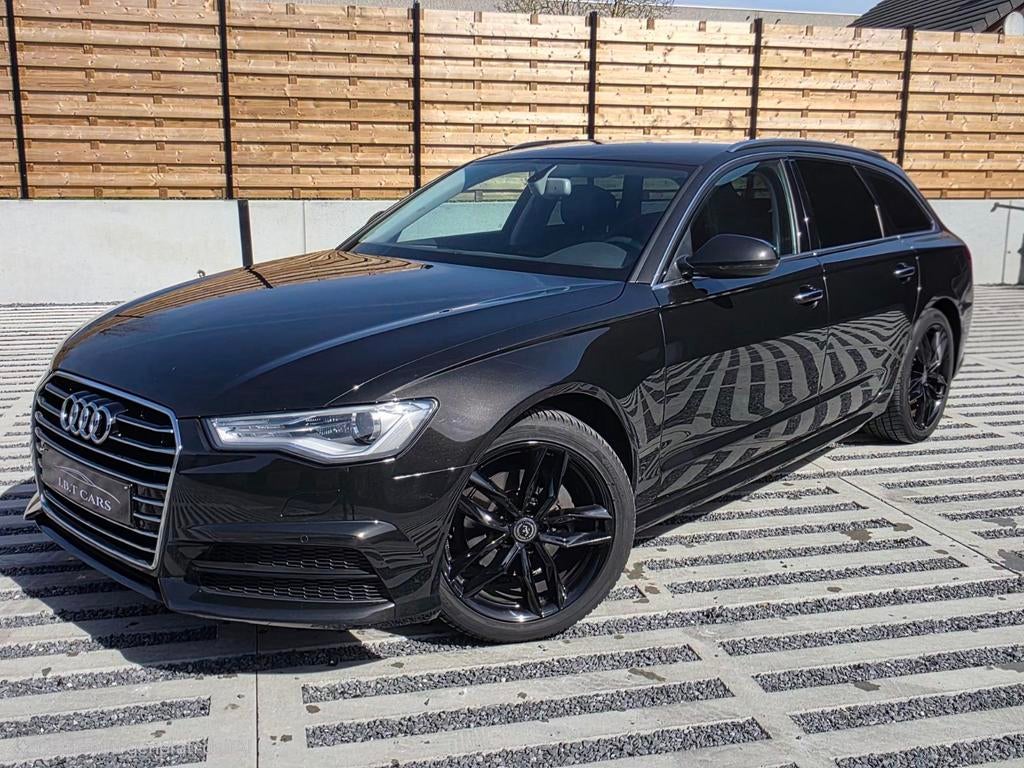 AUDI A6 ULTRA, Auto's, 4 cilinders, Zwart, Leder, Bedrijf