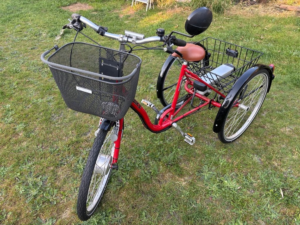 Elektrische driewieler, Fietsen en Brommers, Fietsen | Driewielfietsen, Ophalen, Zo goed als nieuw, Velgrem, Tri Bike