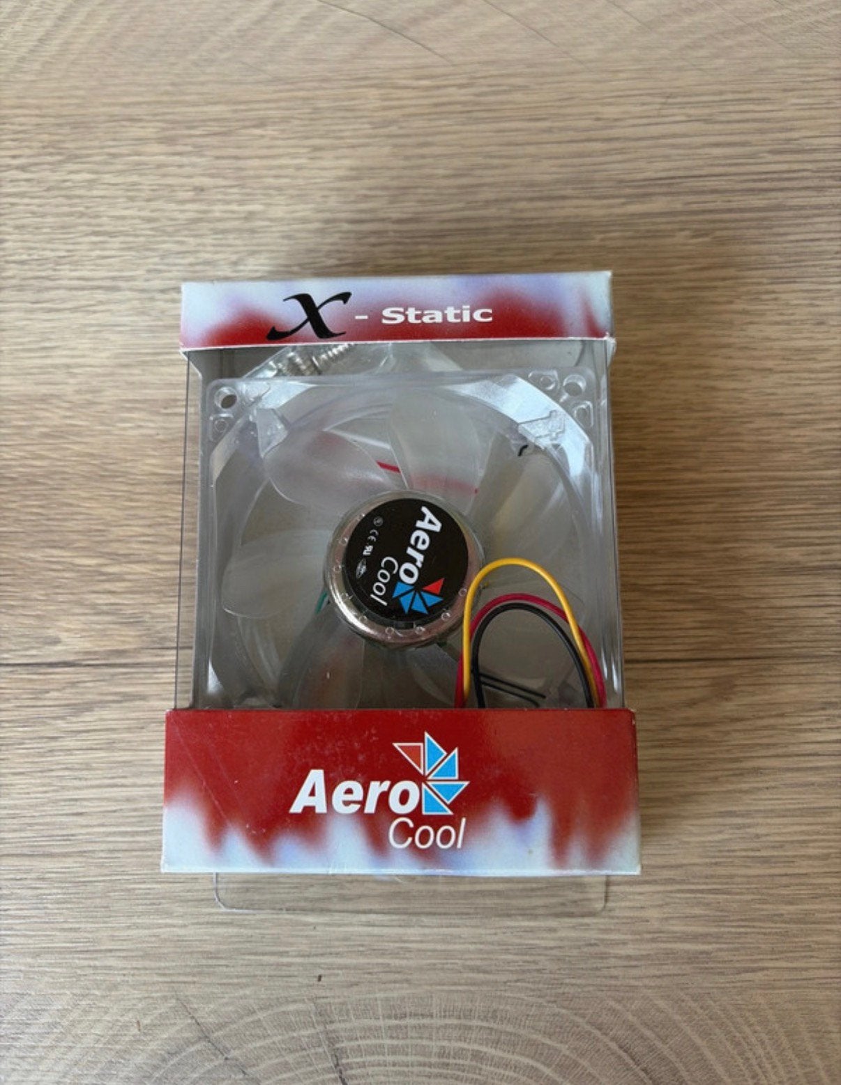 Aerocool X-Static 80mm PC Case Fan, Computers en Software, Ophalen of Verzenden, Nieuw
