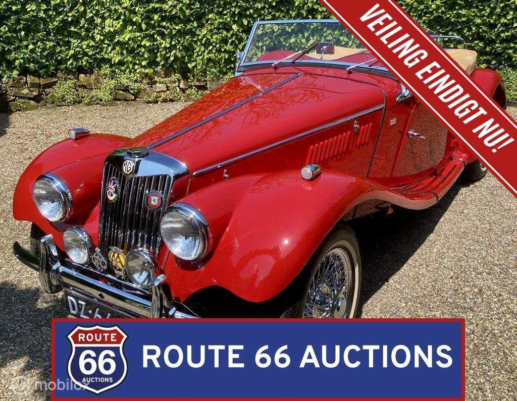 MG TF 1250 | 1955 | Route 66 Auctions, Autos, Achat, Entreprise, Boîte manuelle, Autre carrosserie